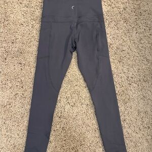 Zyia Active Gray High-Waisted Leggings